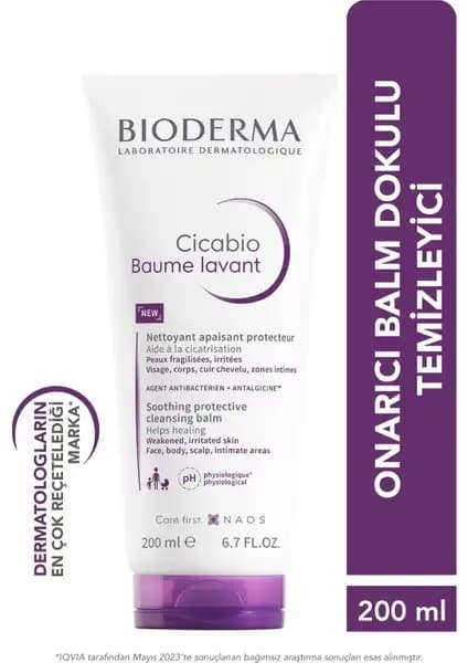 Bioderma Cicabio Temizleme Balmı: Hassas ve Hasar Görmüş Ciltler İçin Onarıcı Çözüm