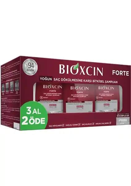 Bioxcin Forte Saç Dökülmesine Karşı Bakım Şampuanı ile Güçlü ve Sağlıklı Saçlar İçin Etkili Çözüm
