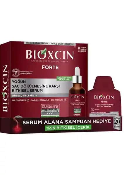 Bioxcin Forte Serumu ve Şampuanı ile Saç Sağlığını Güçlendirin