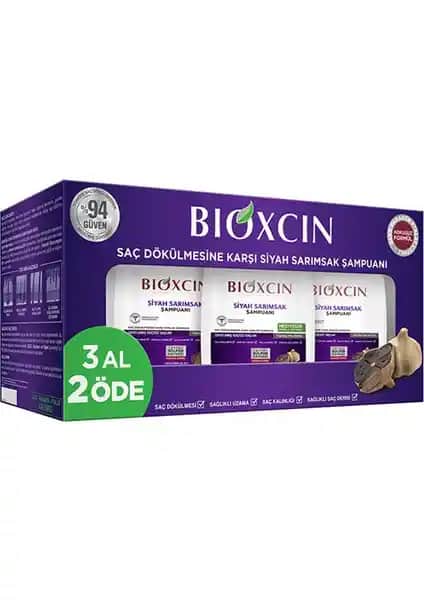 Bioxcin Siyah Sarımsak Şampuanı ile Güçlü ve Canlı Saçlara Doğal Çözüm