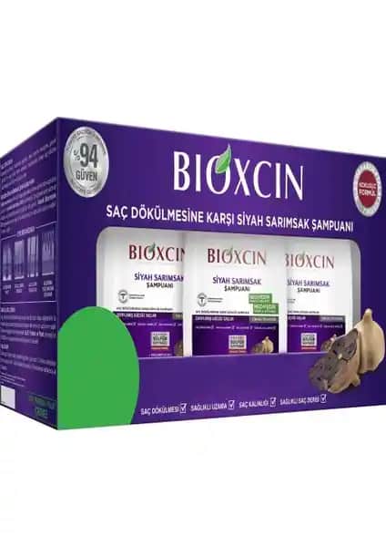 Bioxcin Siyah Sarımsak Şampuanı ile Saç Güçlendirme ve Dökülme Kontrolü