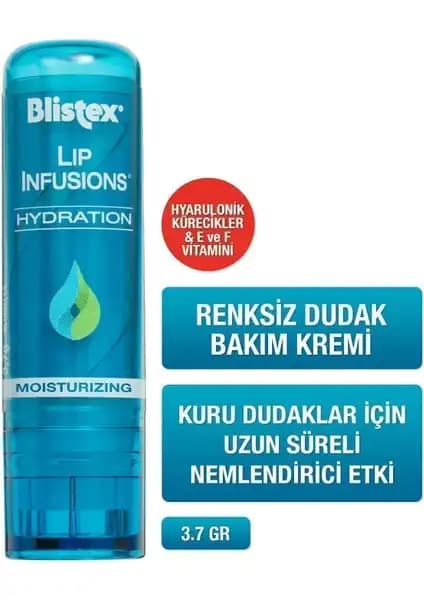 Blistex Lip Infusions Hydration Dudak Bakımı Ürünü Detaylı İnceleme ve Kullanıcı Yorumları