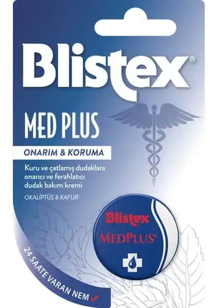 Blistex Medplus Dudak Bakım Kremi: Hasar Görmüş Dudaklar İçin Güçlü ve Hızlı Koruma