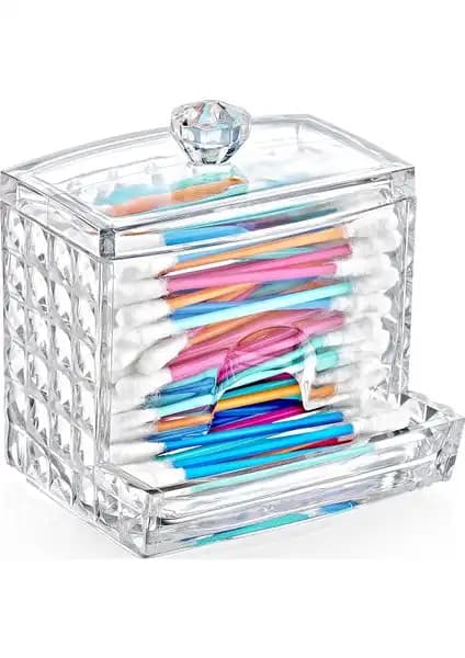 Box Up Diamond Makyaj Düzeltme Pamukluğu ile Kusursuz ve Hijyenik Makyaj Bakımı