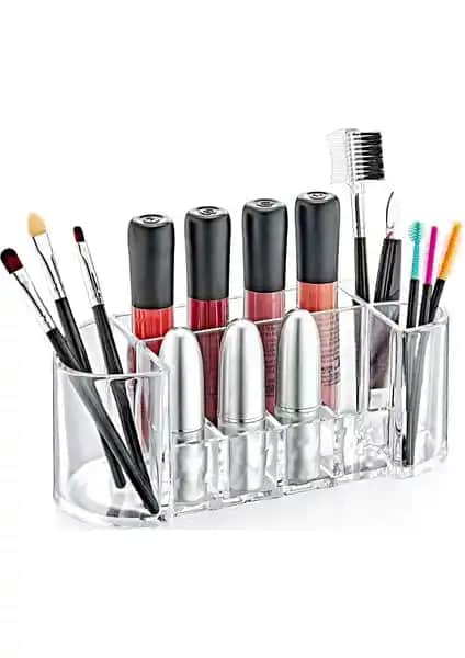 Box Up Diamond Oval Organizer: Şık ve Kullanışlı Kozmetik Saklama Çözümü