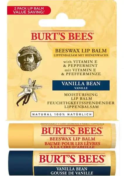 Burt's Bees 2li Lip Balm Set Doğal İçeriklerle Dudak Sağlığını Destekler