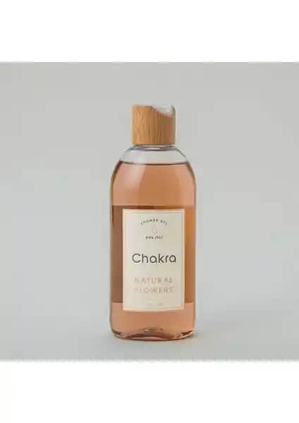 Chakra Duş Jeli 250 ml Doğal Çiçek Özleriyle Ferahlatıcı ve Aromaterapi Etkili