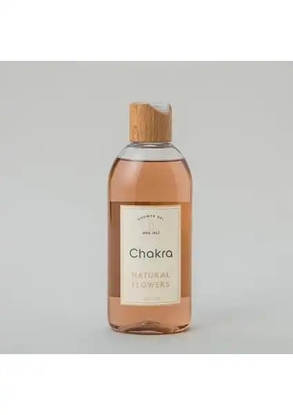 Chakra Duş Jeli 250 ml Doğal Çiçek Özleriyle Ferahlatıcı ve Aromaterapi Etkili
