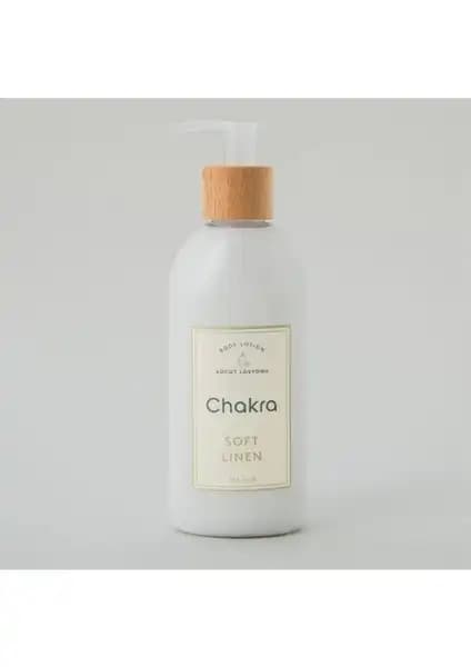 Chakra Soft Linen Vücut Losyonu 250 ml doğal ve hafif yapısıyla günlük bakım için ideal
