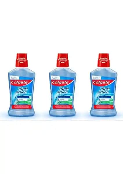 Colgate Ağız Bakım Suyu Üçlü Etki ile Günlük Ağız Sağlığı ve Ferah Nefes Sağlama