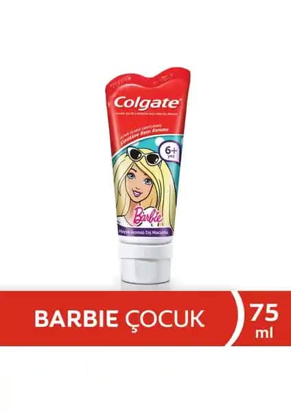 Colgate Barbie Çocuk Diş Macunu 75 ml Güvenli ve Lezzetli Diş Temizliği Deneyimi