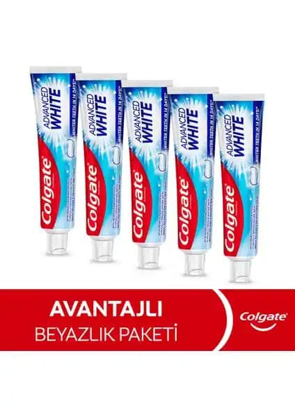 Colgate Gelişmiş Beyazlık Diş Macunu: Klinik Kanıtlı Beyazlatıcı ve Sağlıklı Diş Bakımı