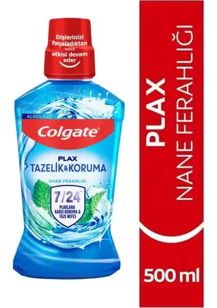 Colgate Plax Nane Ferahlığı Ağız Bakım Suyu: Ferahlatıcı ve Güvenilir Temizlik Sağlar