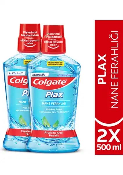 Colgate Plax Nane Ferahlığı Ağız Bakım Suyu: Günlük Kullanım İçin Güvenilir ve Ferahlatıcı Çözüm