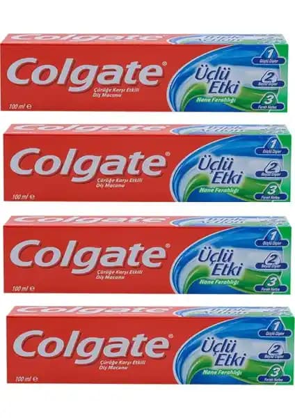 Colgate Üçlü Etki Diş Macunu: Çok Yönlü Temizlik ve Koruma Sağlayan Güçlü Formül