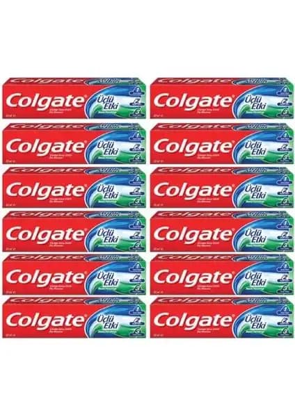 Colgate Üçlü Etki Diş Macunu Güçlendirme, Plağı Önleme ve Hassasiyet Azaltma Özellikleri