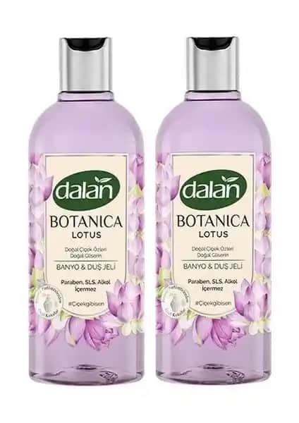 Dalan Botanıca Lotus Duş Jeli 500ml Doğal Temizlik ve Ferahlık Sağlayan Cilt Bakım Ürünü