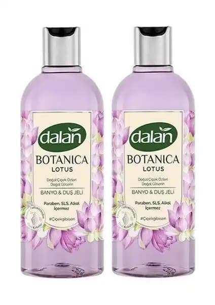 Dalan Doğal Çiçek Özleri ve Lotus ile Ferahlık Sunan Duş Jeli 500ml İki Adet Paket