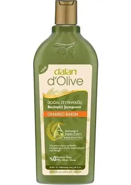 Dalan Dolive Doğal Zeytinyağlı Bakım Şampuanı Saçları Güçlendiren ve Parlatan Doğal Çözüm