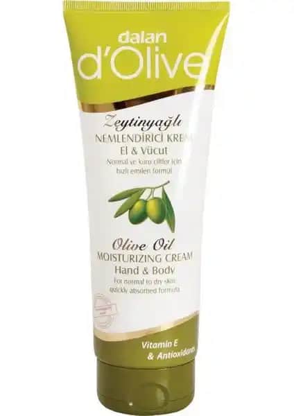 Dalan Dolive El ve Vücut Kremi 250ML: Nemlendirme ve Yumuşatma Özellikleriyle Sağlıklı Cilt Bakımı