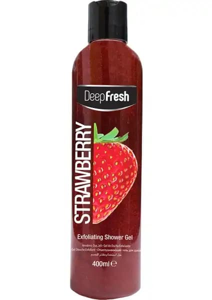 Deep Fresh Çilek Arındırıcı Duş Jeli 400 ml ile Temizlik ve Ferahlık Deneyimi