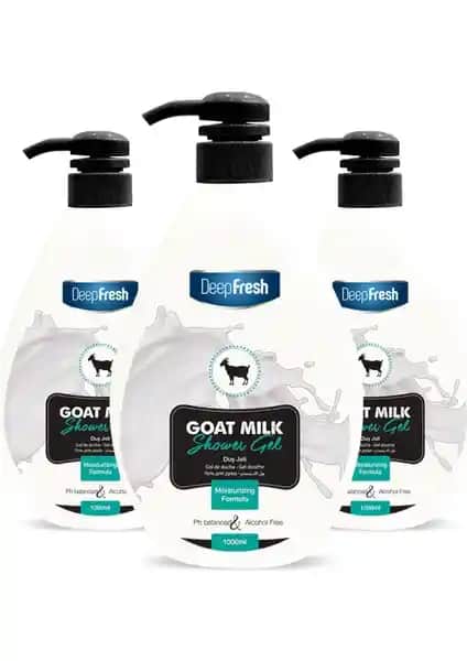Deep Fresh Keçi Sütü Duş Jeli: Doğal İçeriklerle Cilt Bakımında Güvenilir Seçenek