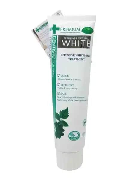 Dentiste Premium Natural White 100g Doğal Diş Macunu Beyazlatıcı ve Sağlık Destekli