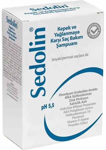 Dermadolin Sedolin Saç Bakım Şampuanı Kepek ve Yağlanmaya Karşı Etkili Çözüm