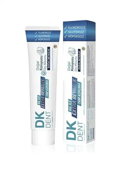 Dermokil DKDENT Klasik Florürsüz Doğal Diş Macunu - Sağlıklı ve Hassas Dişler İçin Güvenilir Temizlik