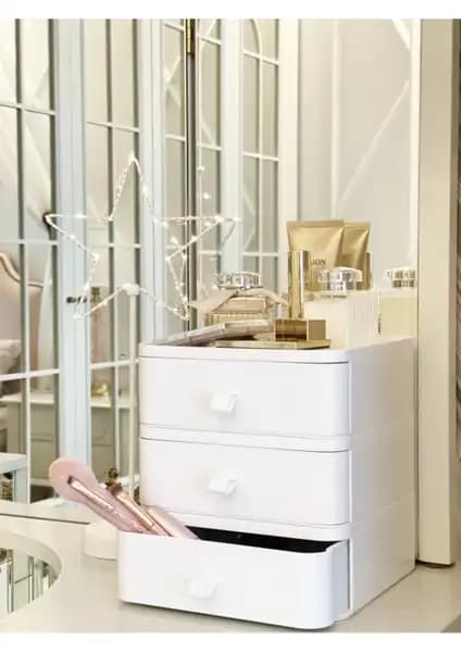 DEYHOME Çok Amaçlı Masaüstü Organizer Takı Makyaj ve Kozmetik Düzenleyici
