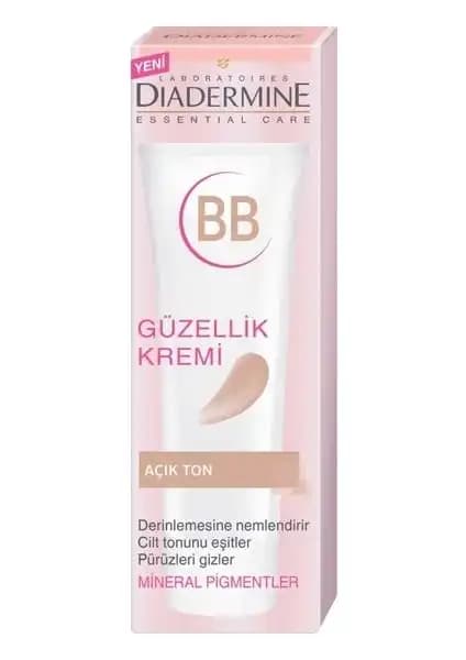 Diadermine BB Krem Açık Ton 50 ml: Cilt Eşitleme ve Doğal Görünüm Sağlayan Makyaj Ürünü
