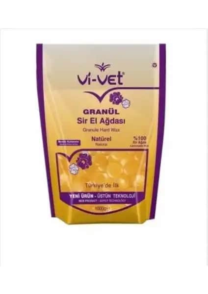 Doğal ve Pratik Kullanımlı Vi-Vet Granul Sir El Ağdası ile Güvenli Epilasyon Çözümü