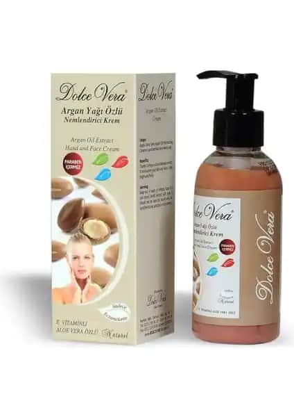 Dolce Vera Argan Yağı Özlü El Kremi 150ml ile Nemli ve Sağlıklı Ellere Sahip Olun