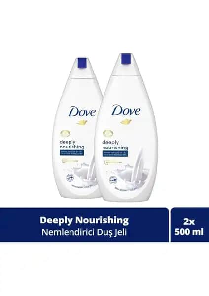 Dove Deeply Nourishing Nemlendirici Duş Jeli Cilt Bakımında Uzun Süreli Nem Sağlar