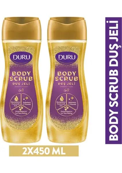 Duru Body Scrub Gold Duş Jeli: Derin Temizlik ve Nemlendirme ile Cilt Bakımı
