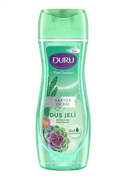 Duru Duş Jeli Kaktüs Çiçeği 450ml: Canlandırıcı ve Doğal Temizlik Deneyimi
