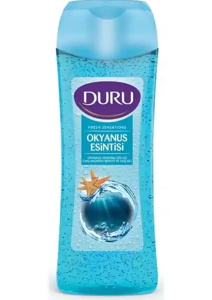 Duru Fresh Duş Jeli Okyanus Esintisi: Temizlik ve Ferahlık Sunan Pratik Cilt Bakım Ürünü