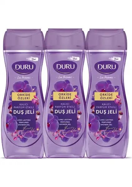 Duru Lüx Parfüm Esintili Orkide Duş Jeli: Ferah ve Lüks Bir Temizlik Deneyimi