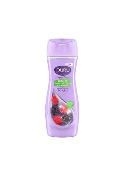 Duru Organik Kırmızı Meyve ve Frambuaz Duş Jeli ile Doğal ve Ferahlatıcı Bir Deneyim