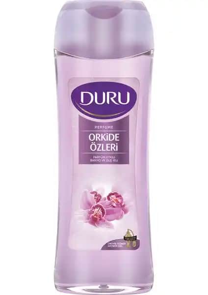 Duru Parfümlü Duş Jeli Orkide Özleri ile Temizlik ve Cilt Bakımı Sağlayan Ürün
