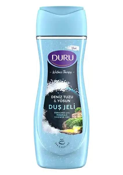 Duru Wellness Therapy Deniz Tuzu ve Yosun Duş Jeli ile Doğal Spa Deneyimi ve Cilt Bakımı