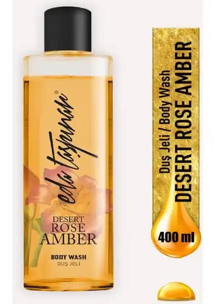 Eda Taşpınar Desert Rose Amber Duş Jeli: Ferahlatıcı ve Kalıcı Koku Özellikleriyle Şık Bakım Ürünü