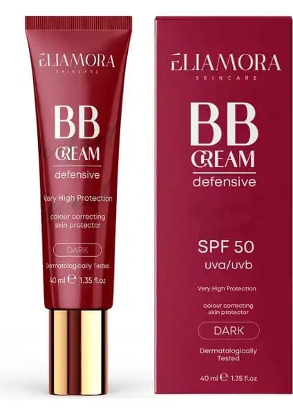 Eliamora BB Krem +50 SPF Yüksek Koruyucu Cilt Bakım ve Makyaj Ürünü