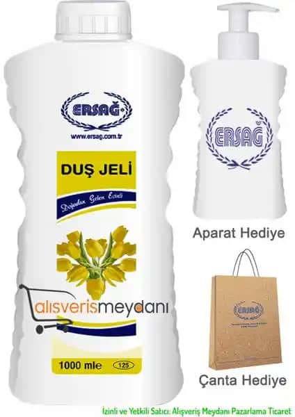 Ersağ Duş Jeli: Doğal İçerikli Temizlik ve Ferahlık Sunan Güvenilir Ürün