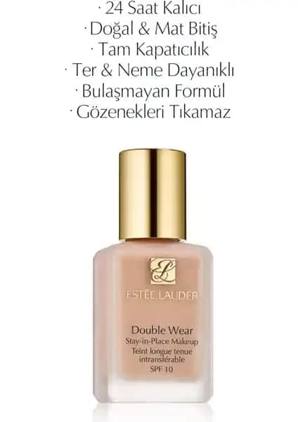 Estee Lauder Double Wear Fondöten: Yüksek Kapatıcılık ve Uzun Süreli Kalıcılık Özelliği