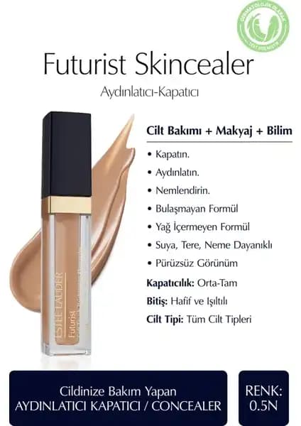 Estée Lauder Futurist Brightening Skincealer: Doğal Parlaklık ve Kusur Gizleme İçin Optimal Kapatıcı