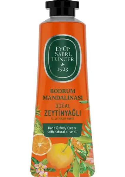 Eyüp Sabri Tuncer Bodrum Mandalinası El ve Vücut Kremi Doğal İçeriklerle Nemlendirici