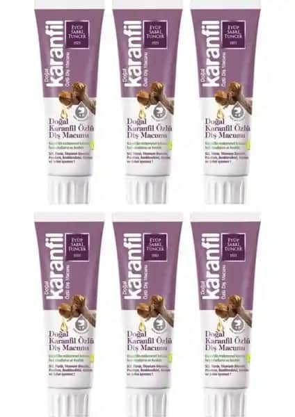 Eyüp Sabri Tuncer Karanfil Özlü Doğal Diş Macunu Ağız Sağlığı ve Ferahlatıcı Etki