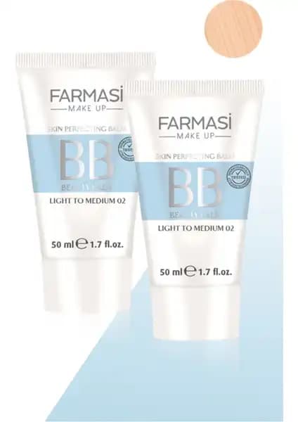 Farmasi BB All In One Krem Açıktan Ortaya 02: Çok Yönlü ve Hafif Cilt Bakım Ürünü