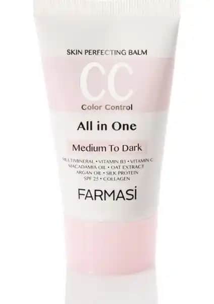 Farmasi CC Krem ile Cilt Tonunu Eşitleyen ve Koruyan Çok Yönlü Bakım Ürünü